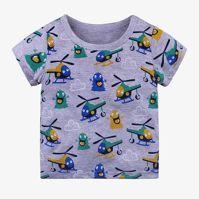 1-6Y Casual Fashion Summer Toddler Baby Boys Cotton