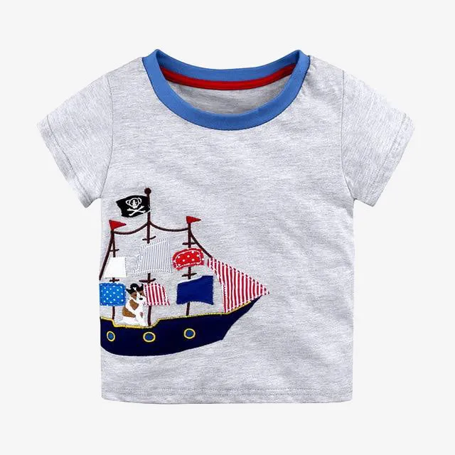 1-6Y Casual Fashion Summer Toddler Baby Boys Cotton