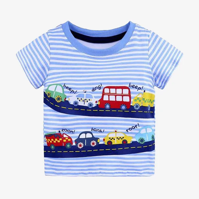 1-6Y Casual Fashion Summer Toddler Baby Boys Cotton