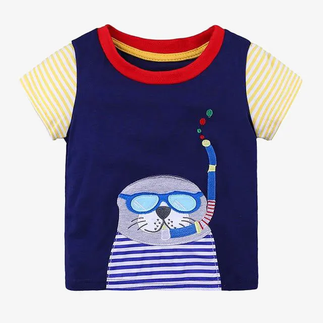 1-6Y Casual Fashion Summer Toddler Baby Boys Cotton