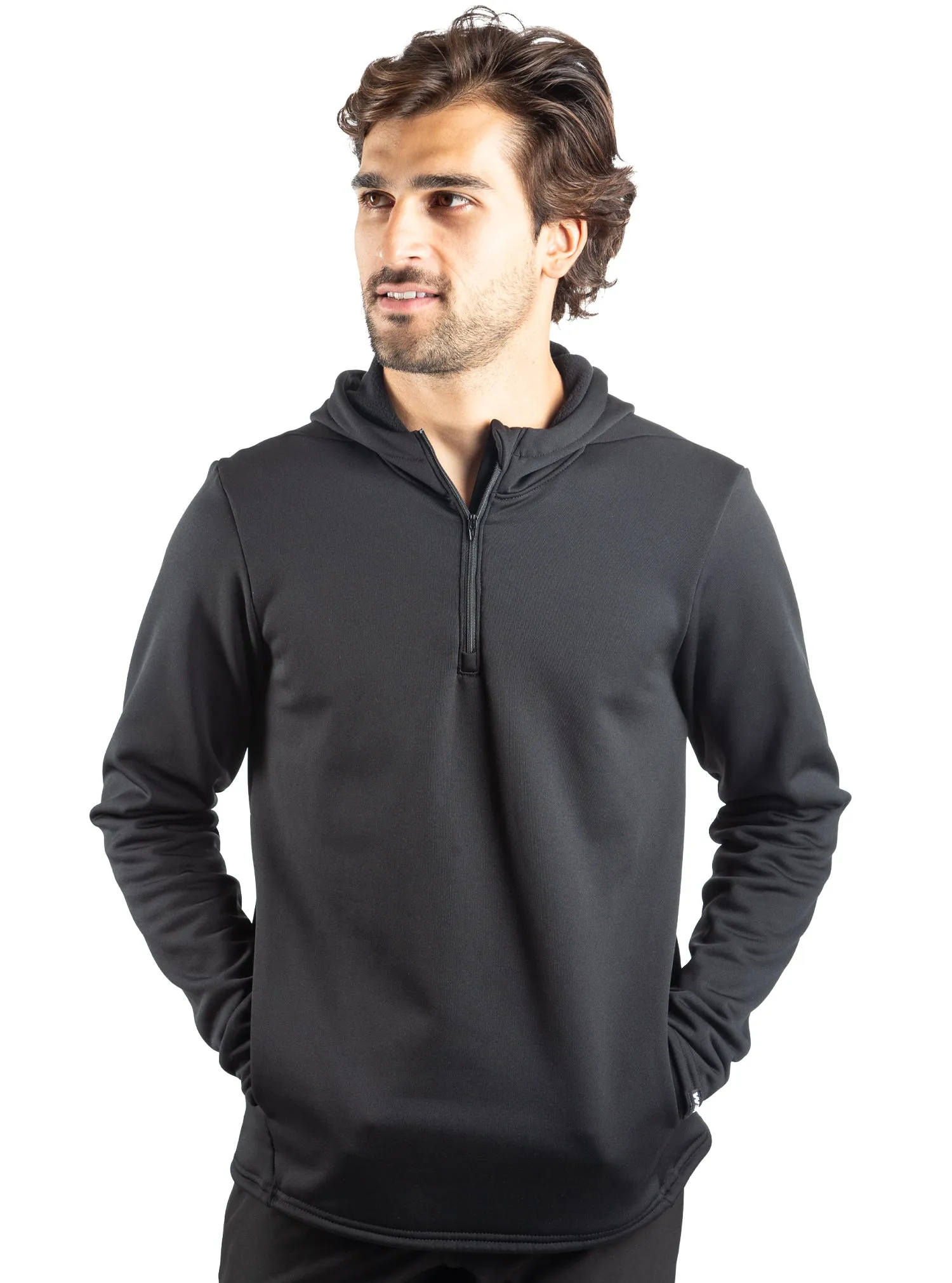 27. Thermal PolarWikMax™ Relaxed Fit 1/4 Zip Hoodie