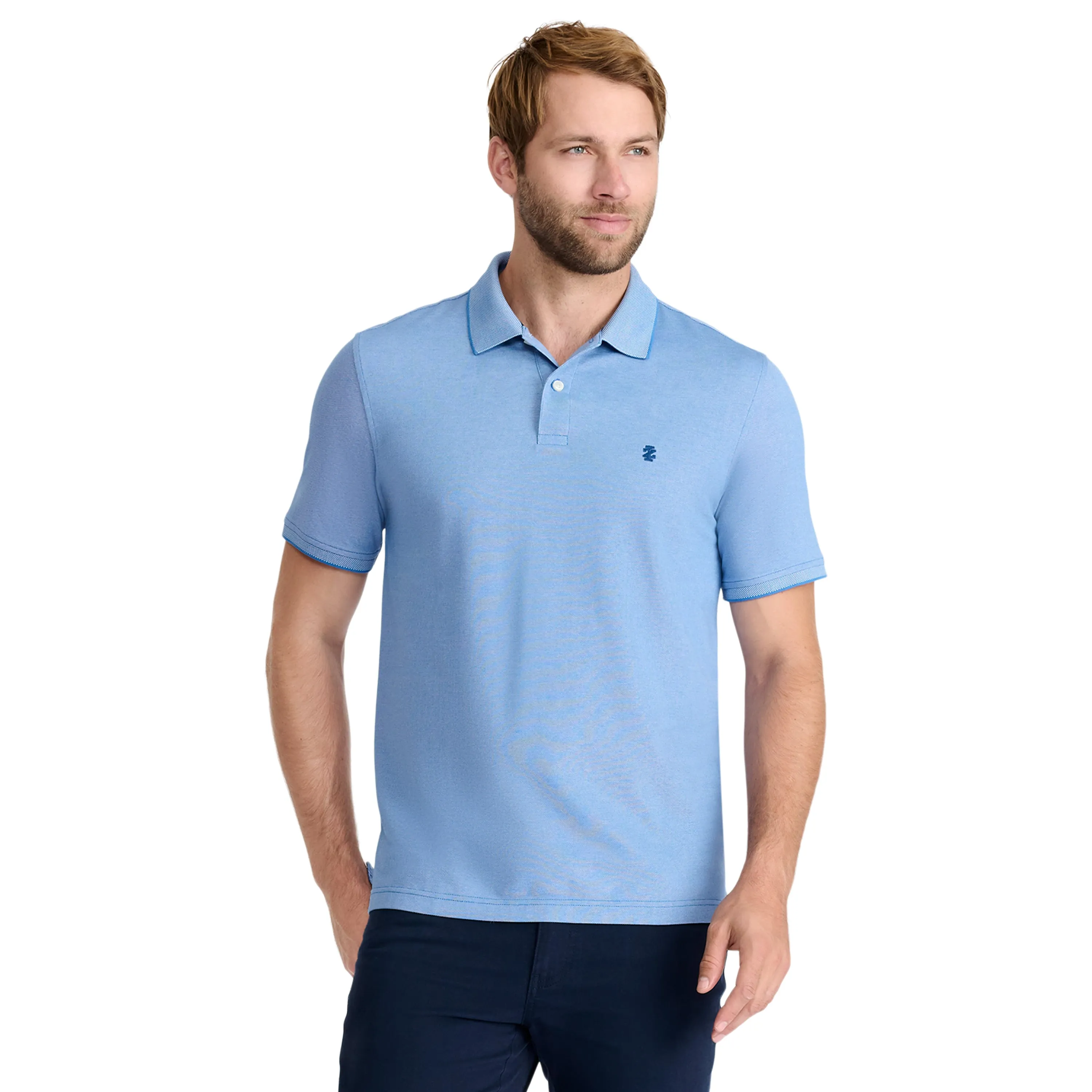 ADVANTAGE PERFORMANCE SHORT-SLEEVE POLO - BRIGHT COBALT