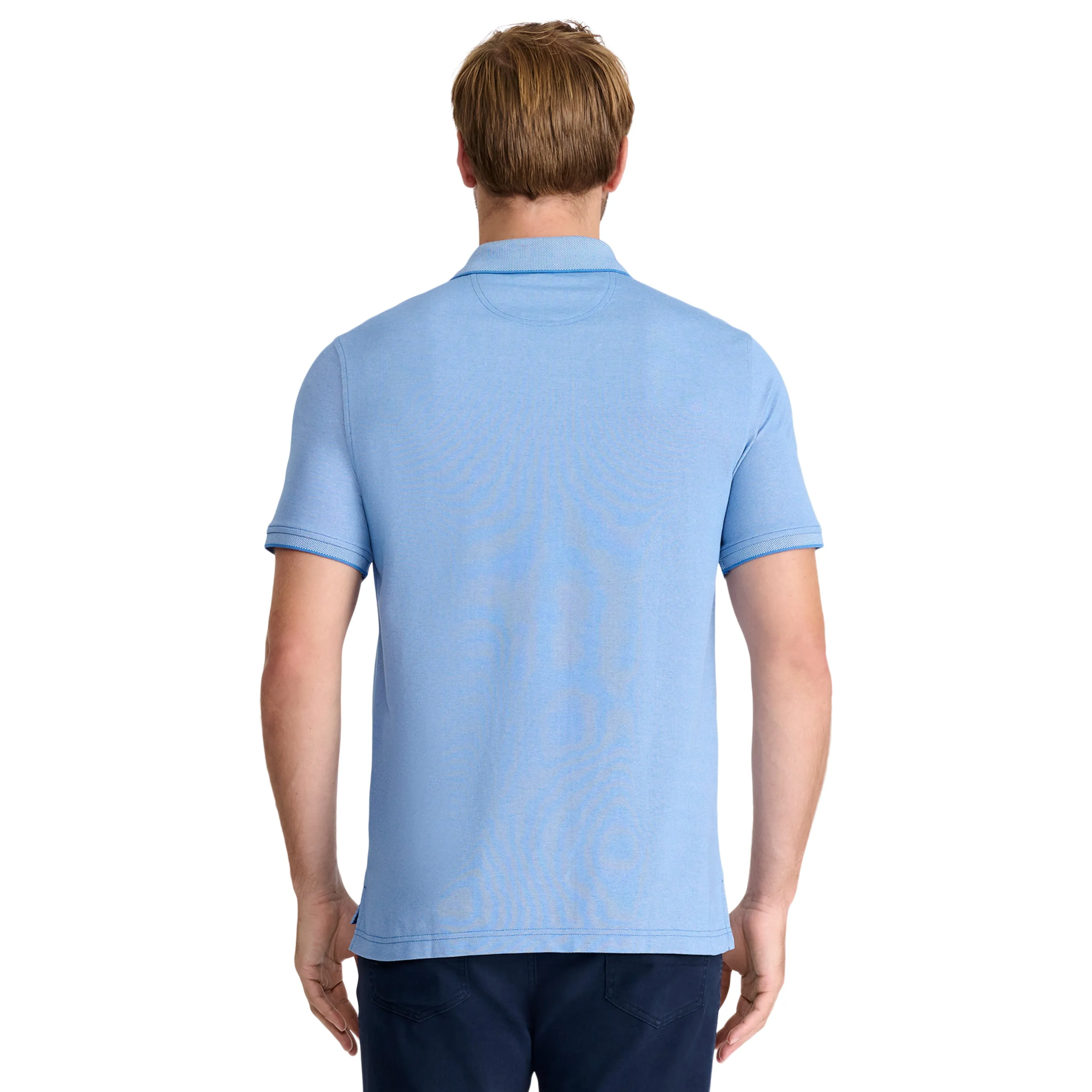 ADVANTAGE PERFORMANCE SHORT-SLEEVE POLO - BRIGHT COBALT