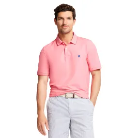 ADVANTAGE PERFORMANCE SHORT-SLEEVE POLO - CAYENNE PINK