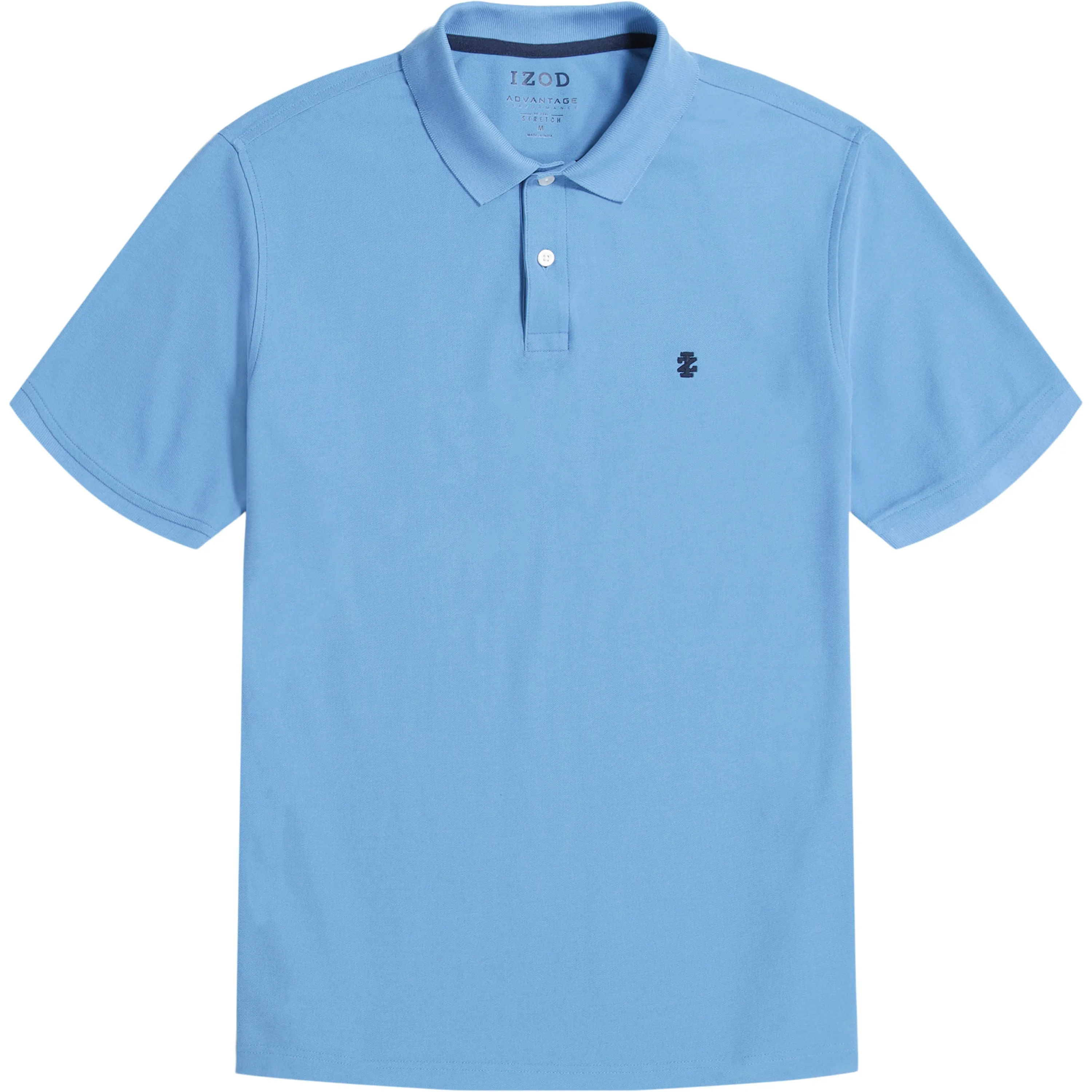 ADVANTAGE PERFORMANCE SHORT-SLEEVE SLIM FIT POLO - BLUE REVIVAL