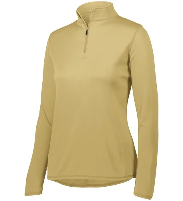 Augusta Attain Wicking 1/4 Zip Pullover Womens