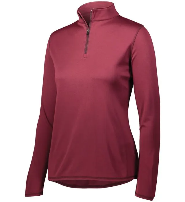 Augusta Attain Wicking 1/4 Zip Pullover Womens