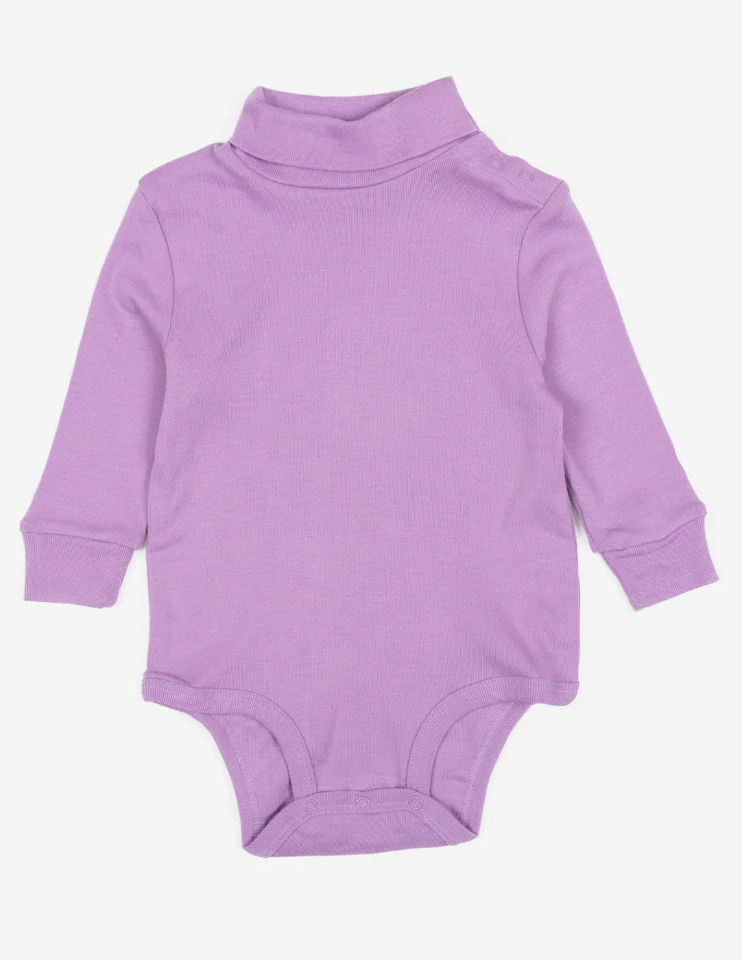 Baby Cotton Turtleneck Bodysuit