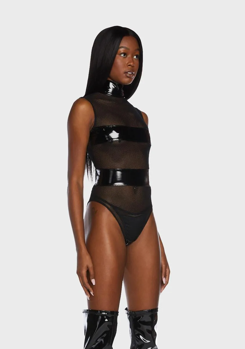 Banned Behavior Vinyl Bodysuit