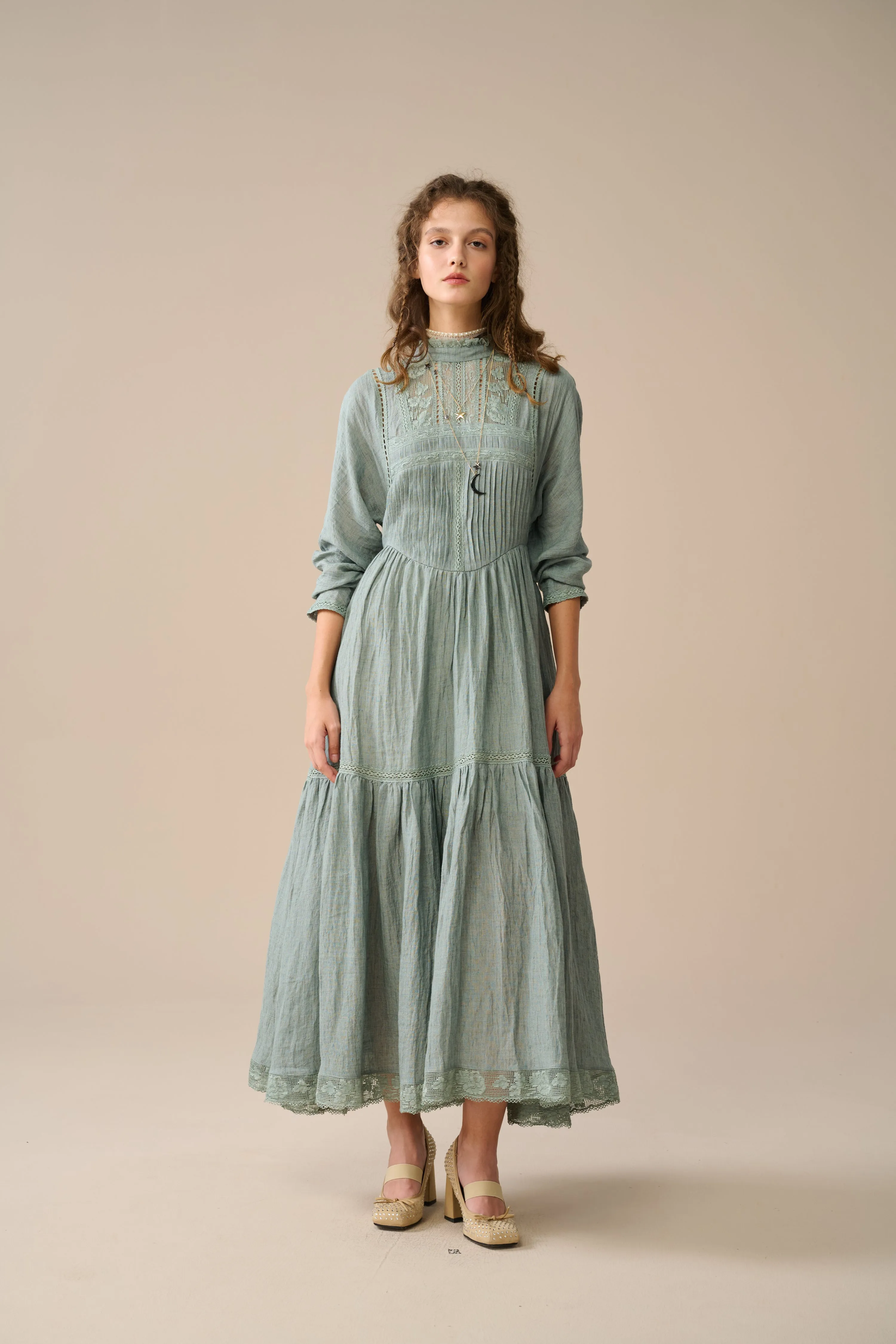 Beverly 31| victorian linen dress