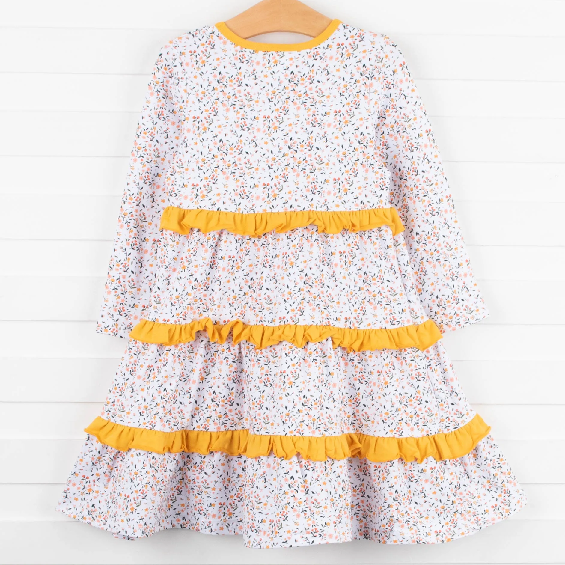 Bloom & Bud Dress, Yellow