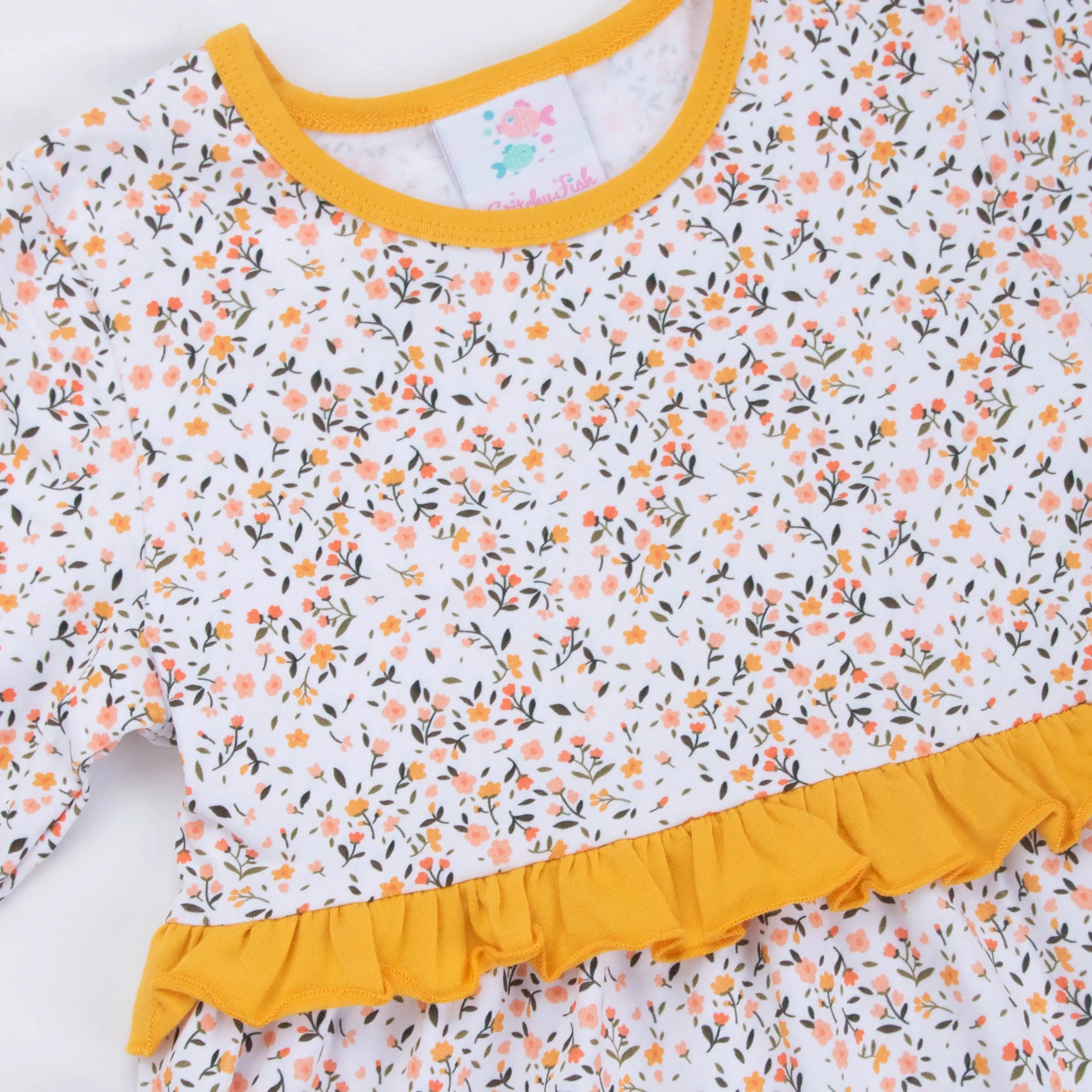 Bloom & Bud Dress, Yellow