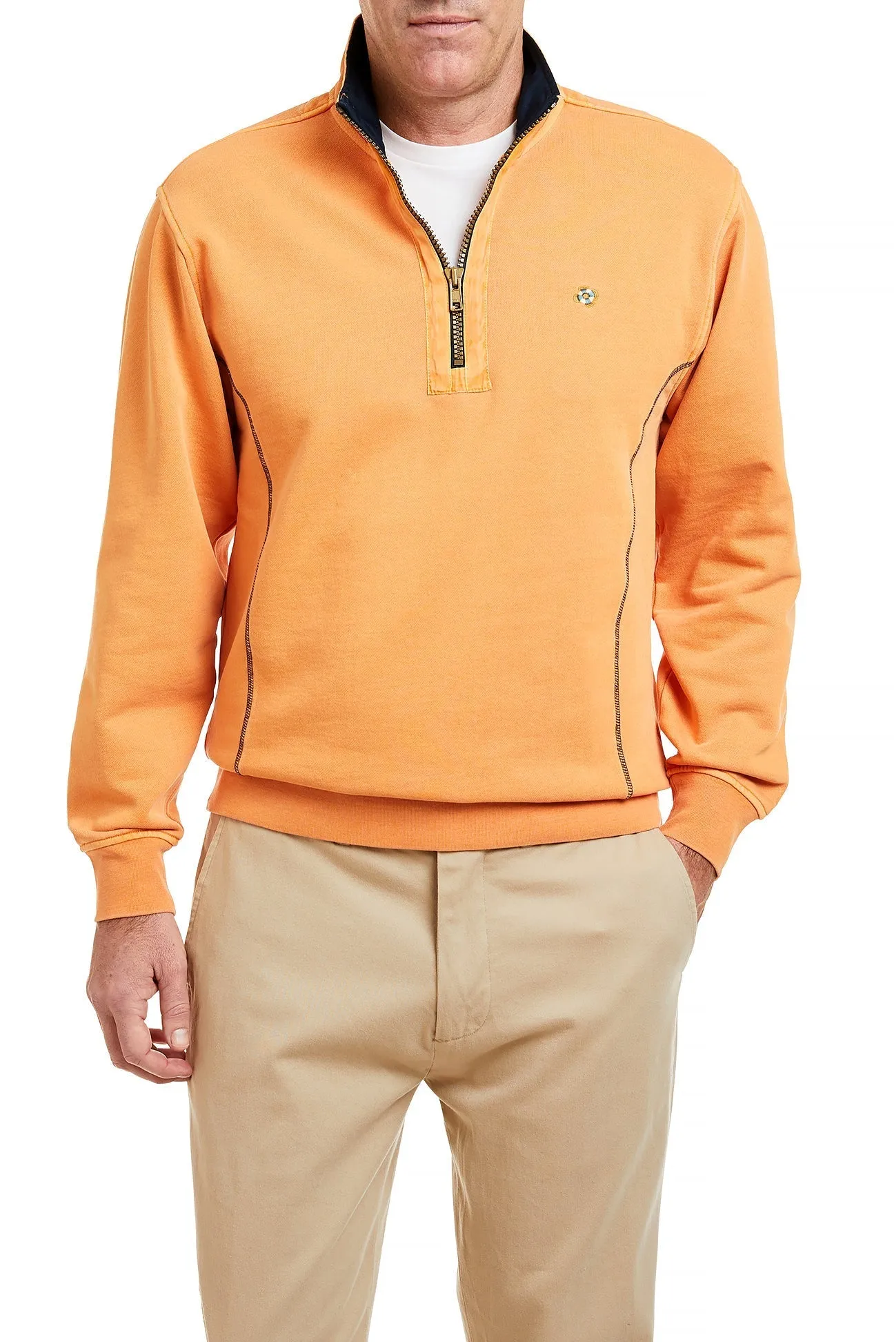 Breakwater Quarterzip Mango