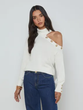 Brixie Cutout Turtleneck