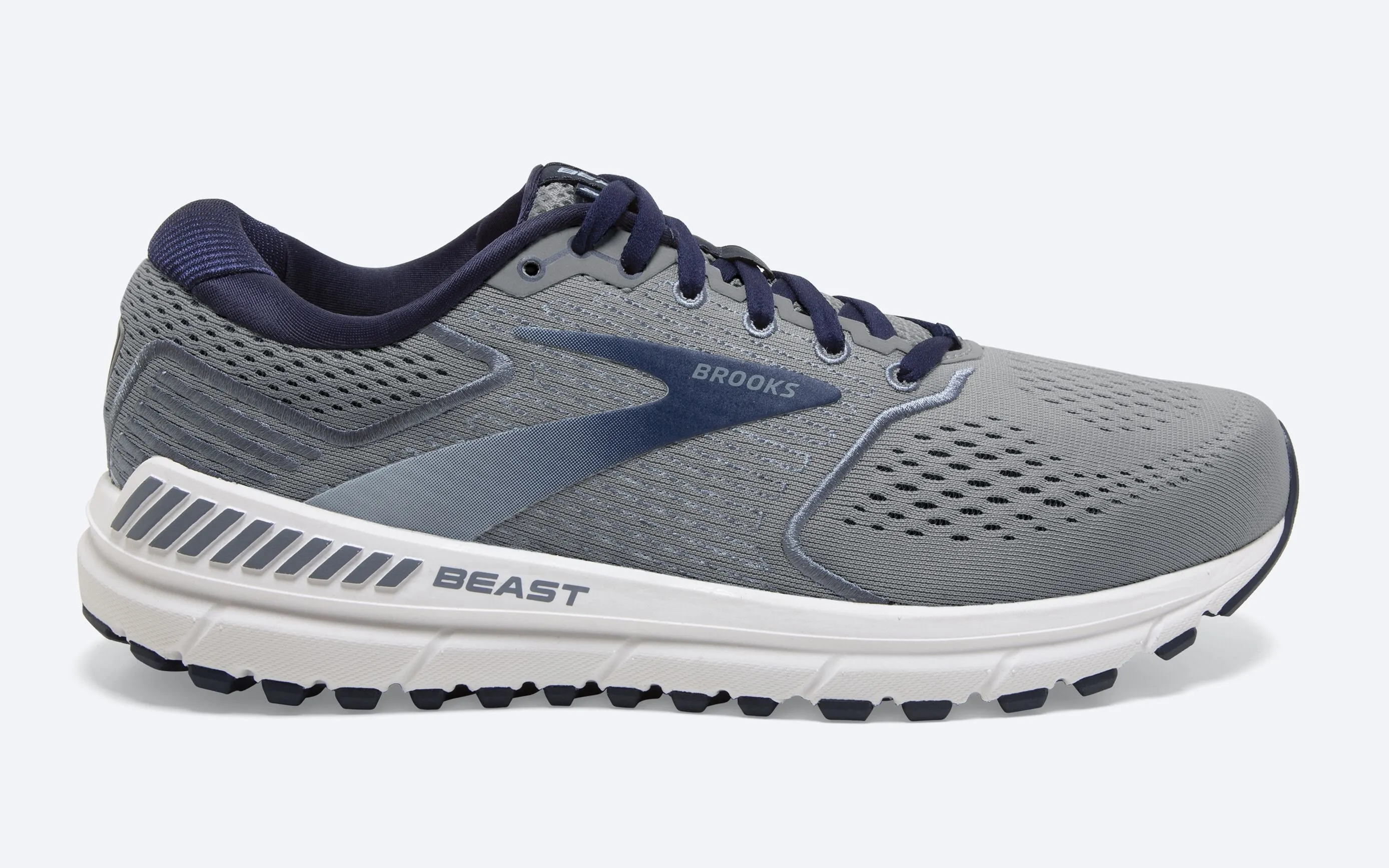 Brooks Mens Beast 20 Extra Wide- Blue/Grey/Peacoat (1103274E491)