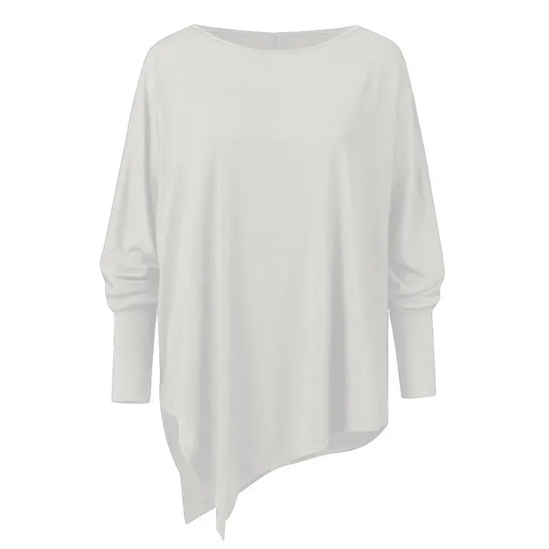 Casual Pullover Long Sleeve Tunic Blouse