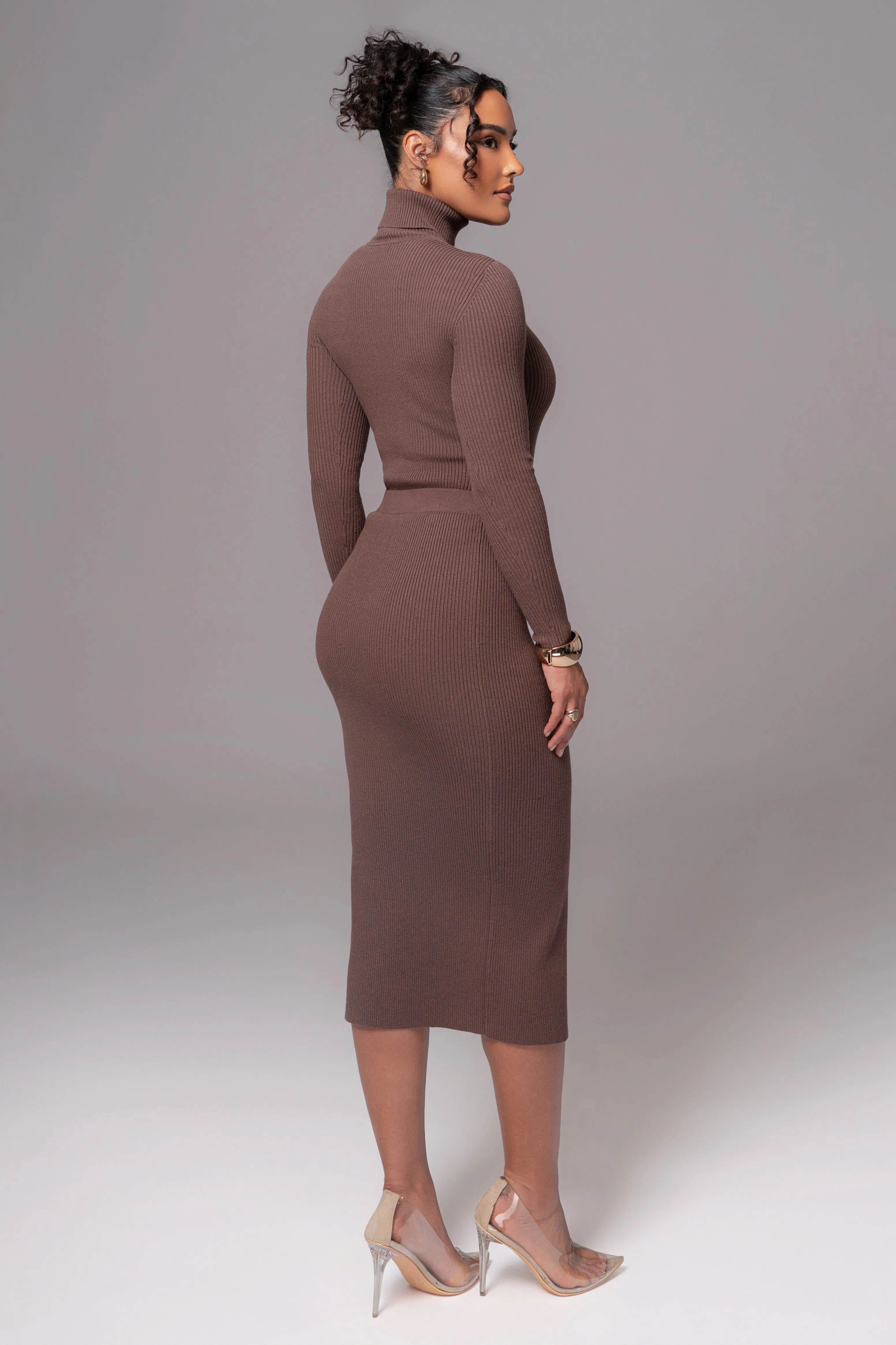 Chocolate Cardinal Essential Knit Skirt