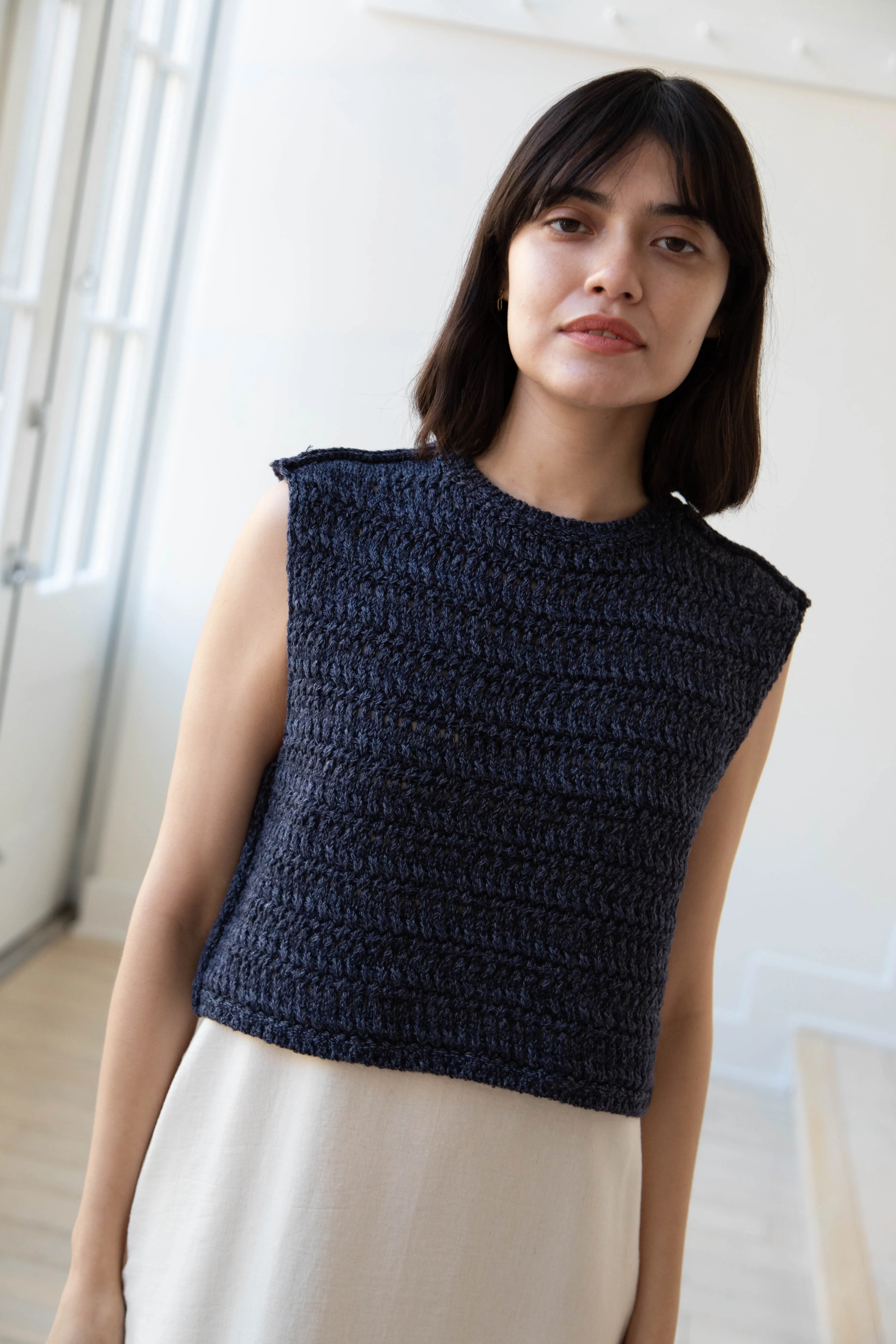 École De Curiosités | Kim-Otto Vest in Navy