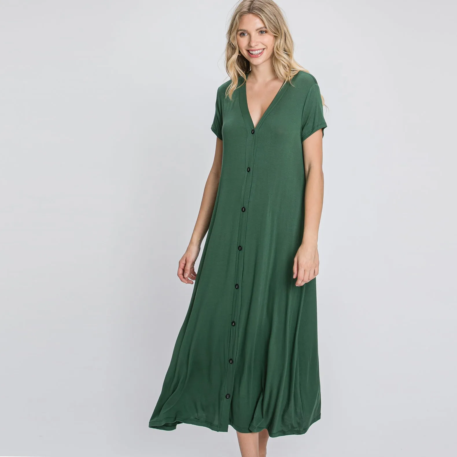 Enchanted Comfort Midi Dress