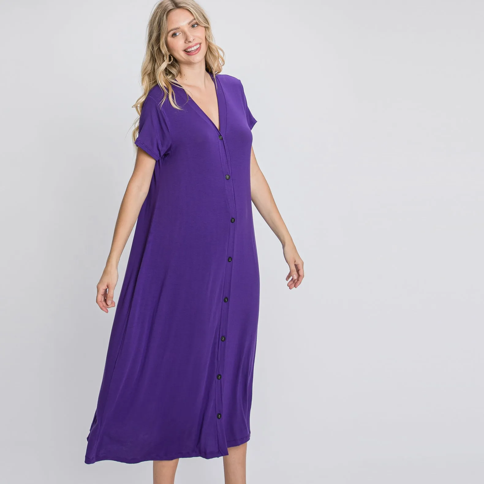 Enchanted Comfort Midi Dress