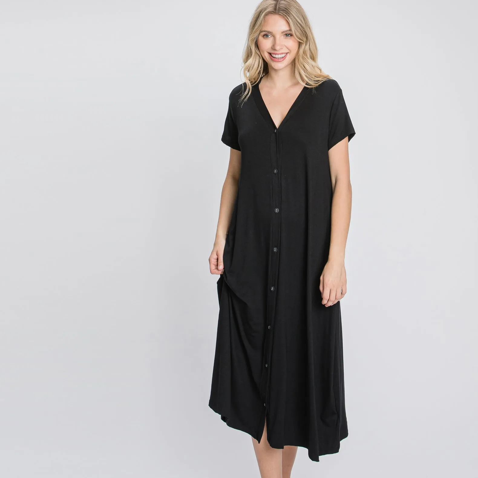 Enchanted Comfort Midi Dress