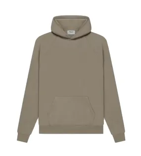 Essentials Taupe Hoodie Back Logo