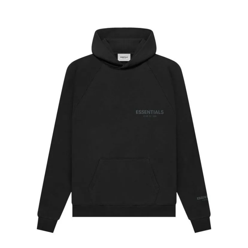 Fear of God Essentials 2021 Pullover Hoodie Black