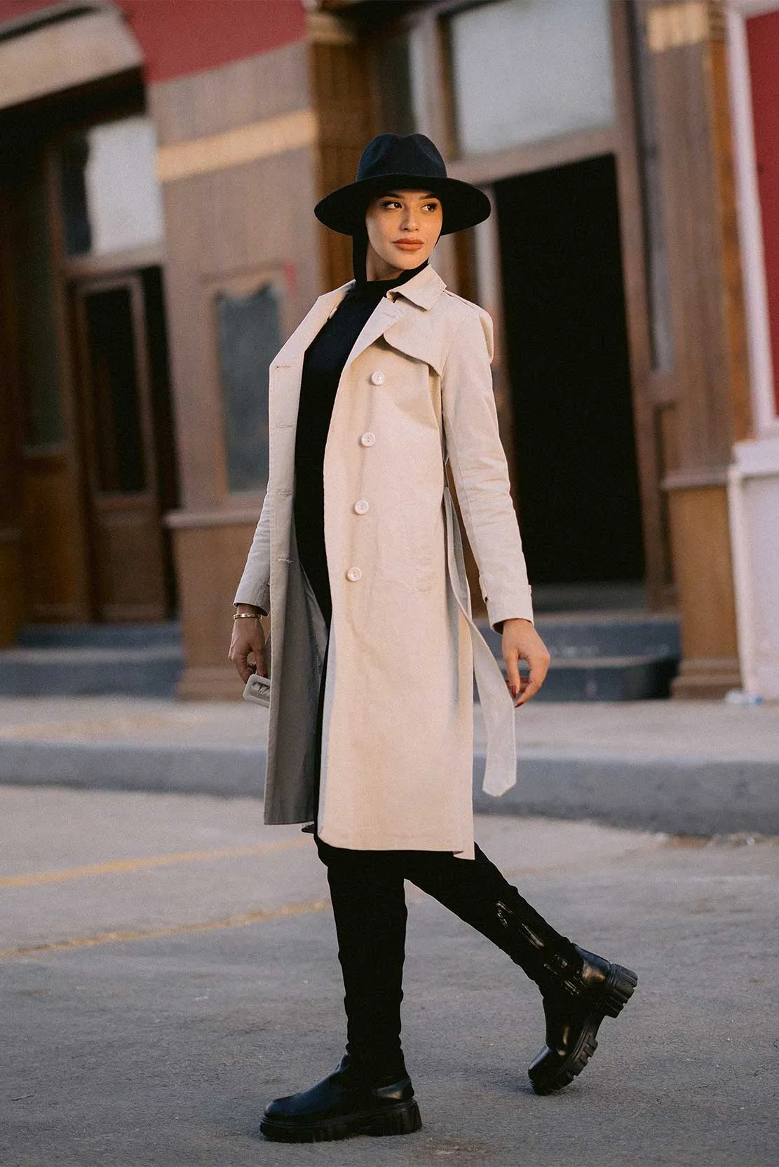 GABARDINE COAT