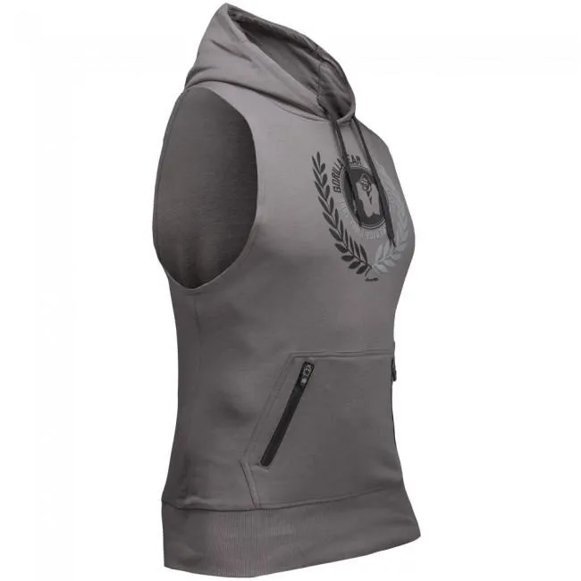 Gorilla Wear Manti Sleeveless Hoodie - Grey