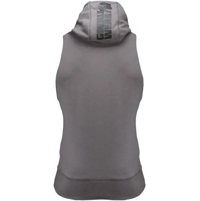 Gorilla Wear Manti Sleeveless Hoodie - Grey