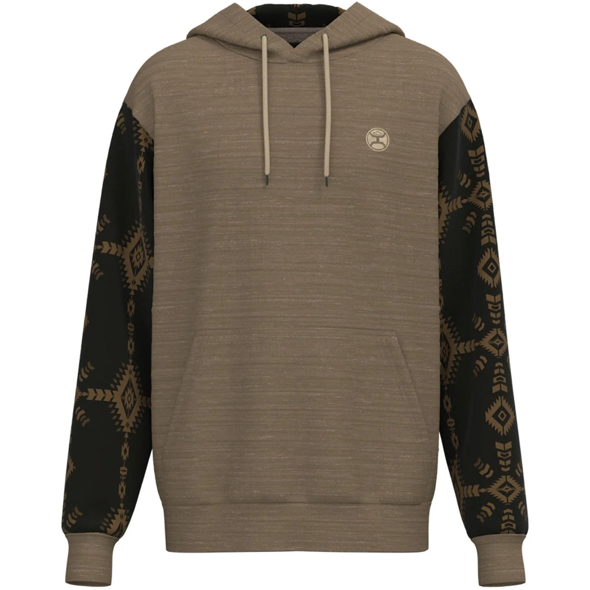 Hooey Men's Brown Aztec Summit Hoodie