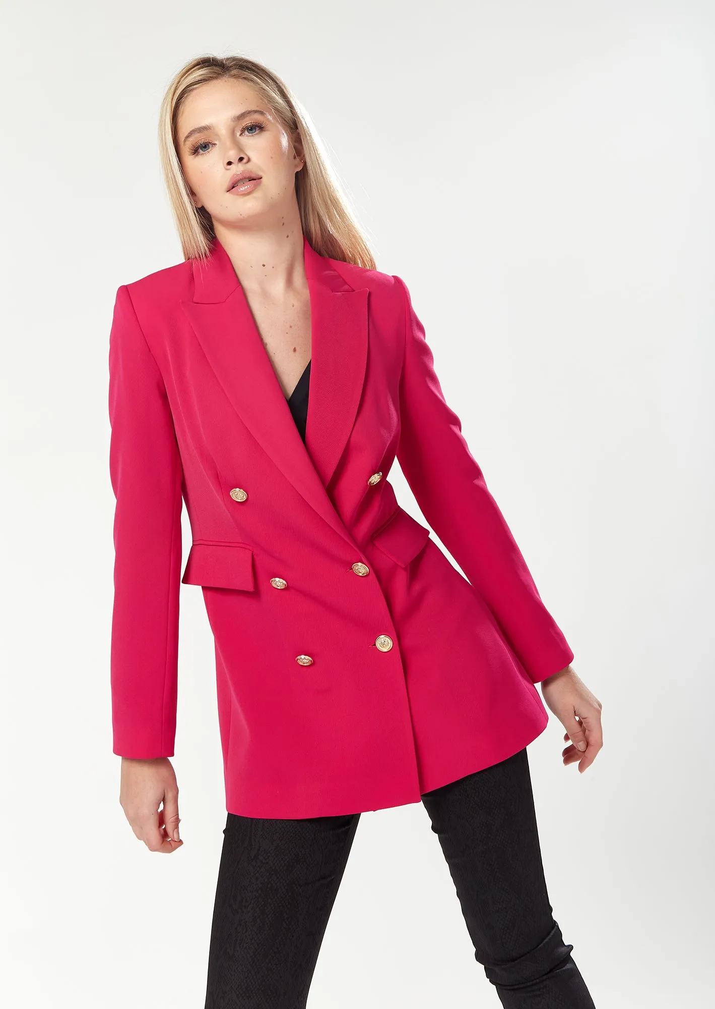 House of Holland Major Blazer in Pink