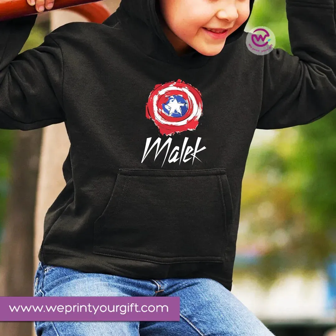 Kids hoodie- Superheroes