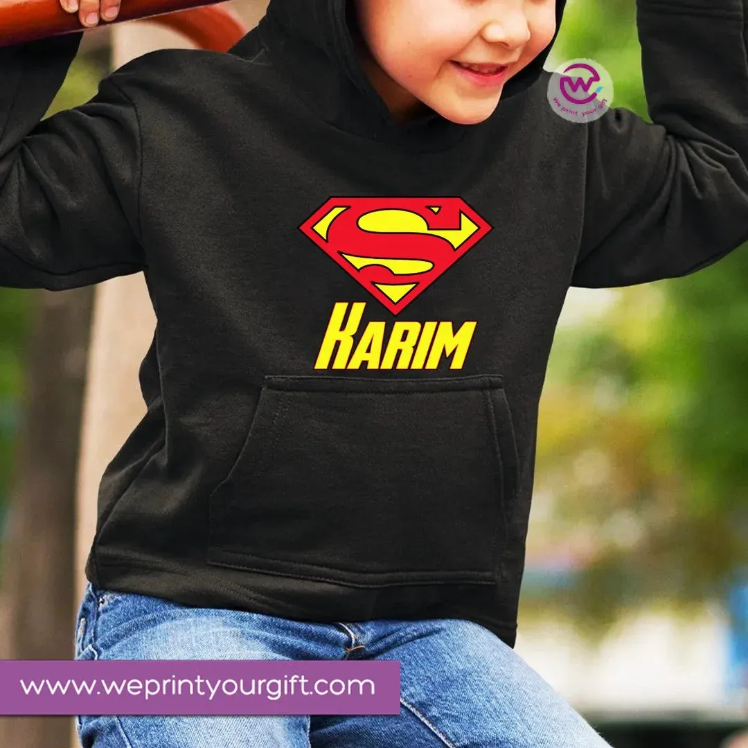 Kids hoodie- Superheroes