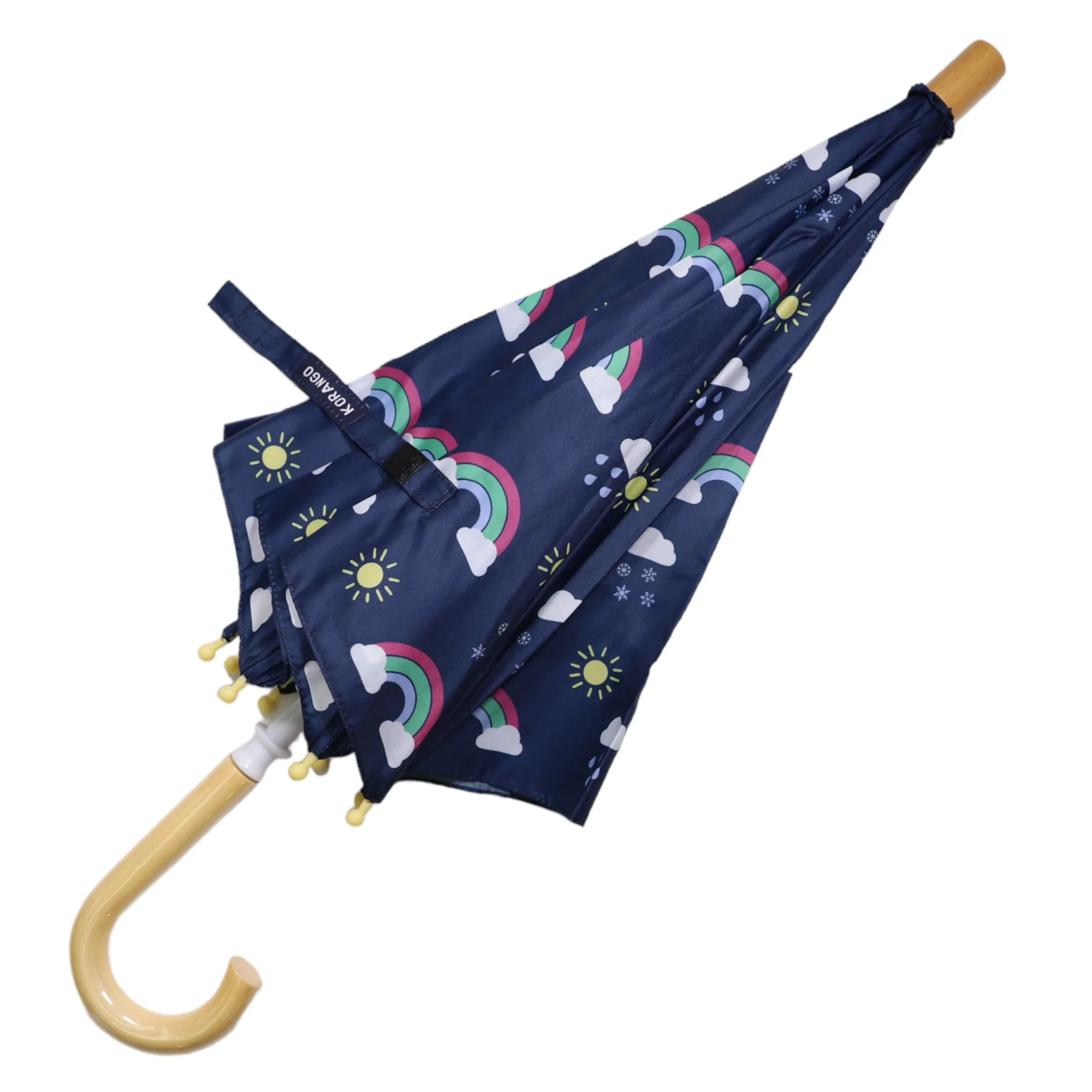 Korango Sunshine & Rainbows Umbrella - Peacoat