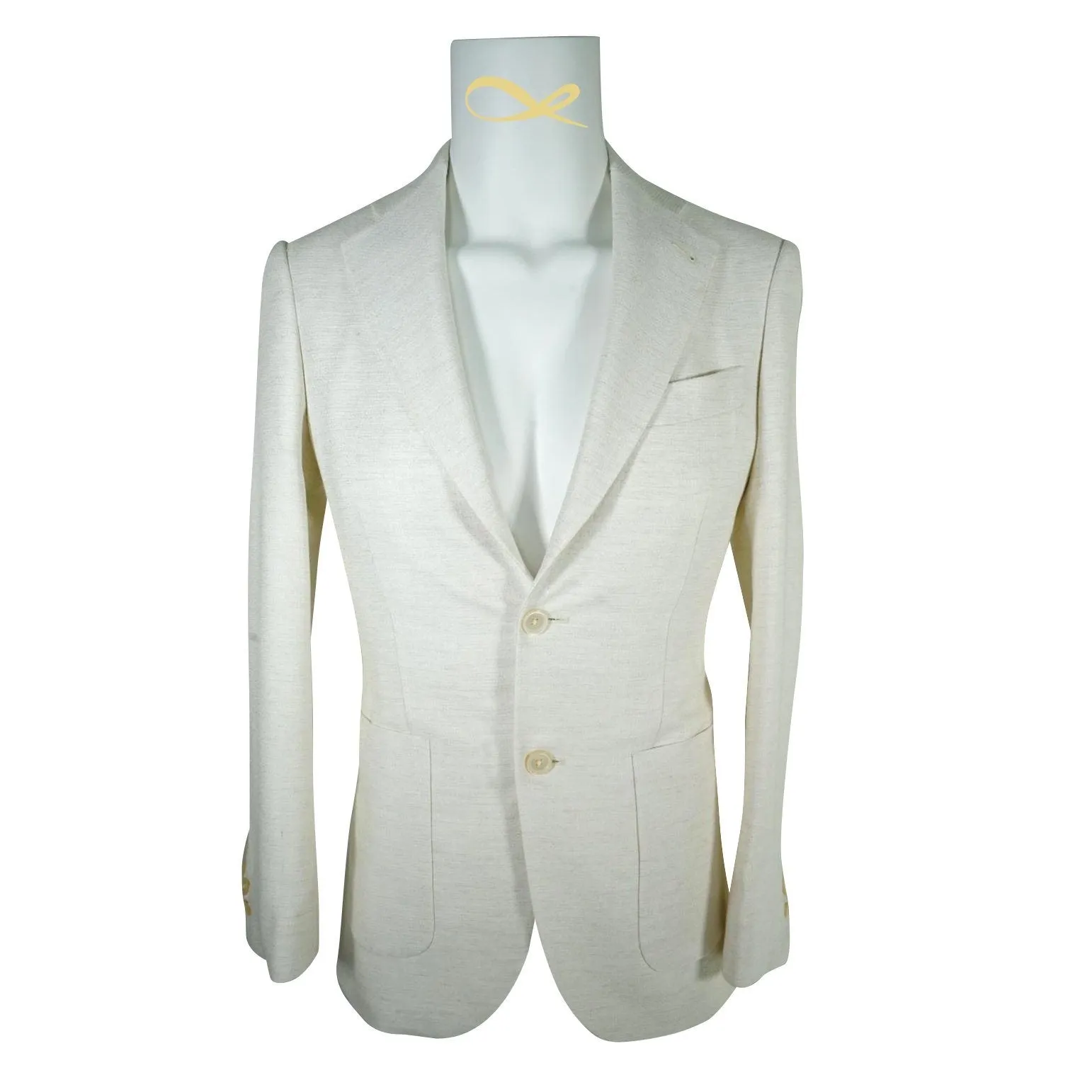 Latte Lino Tweed Jacket