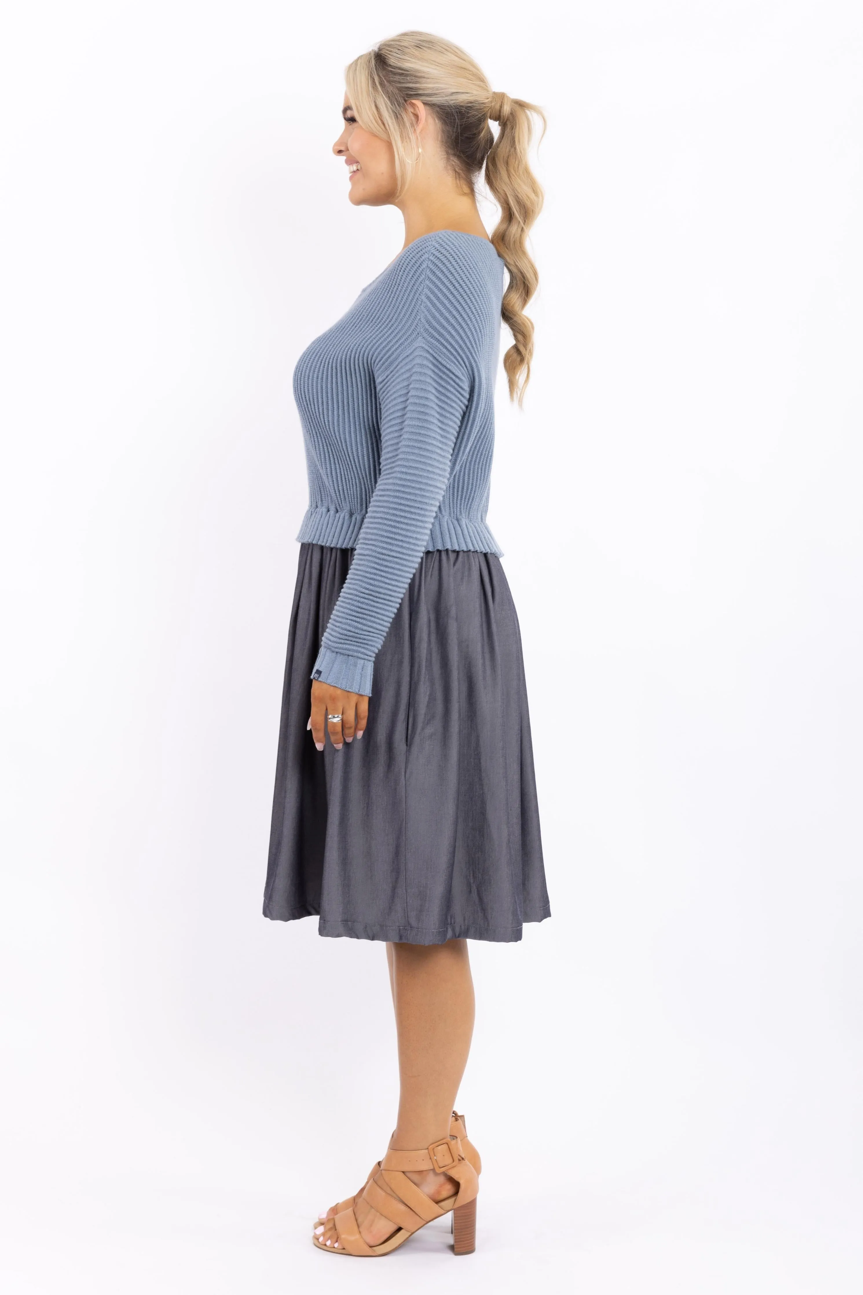 Lunar Knit Dress | Tourmaline | FINAL SALE