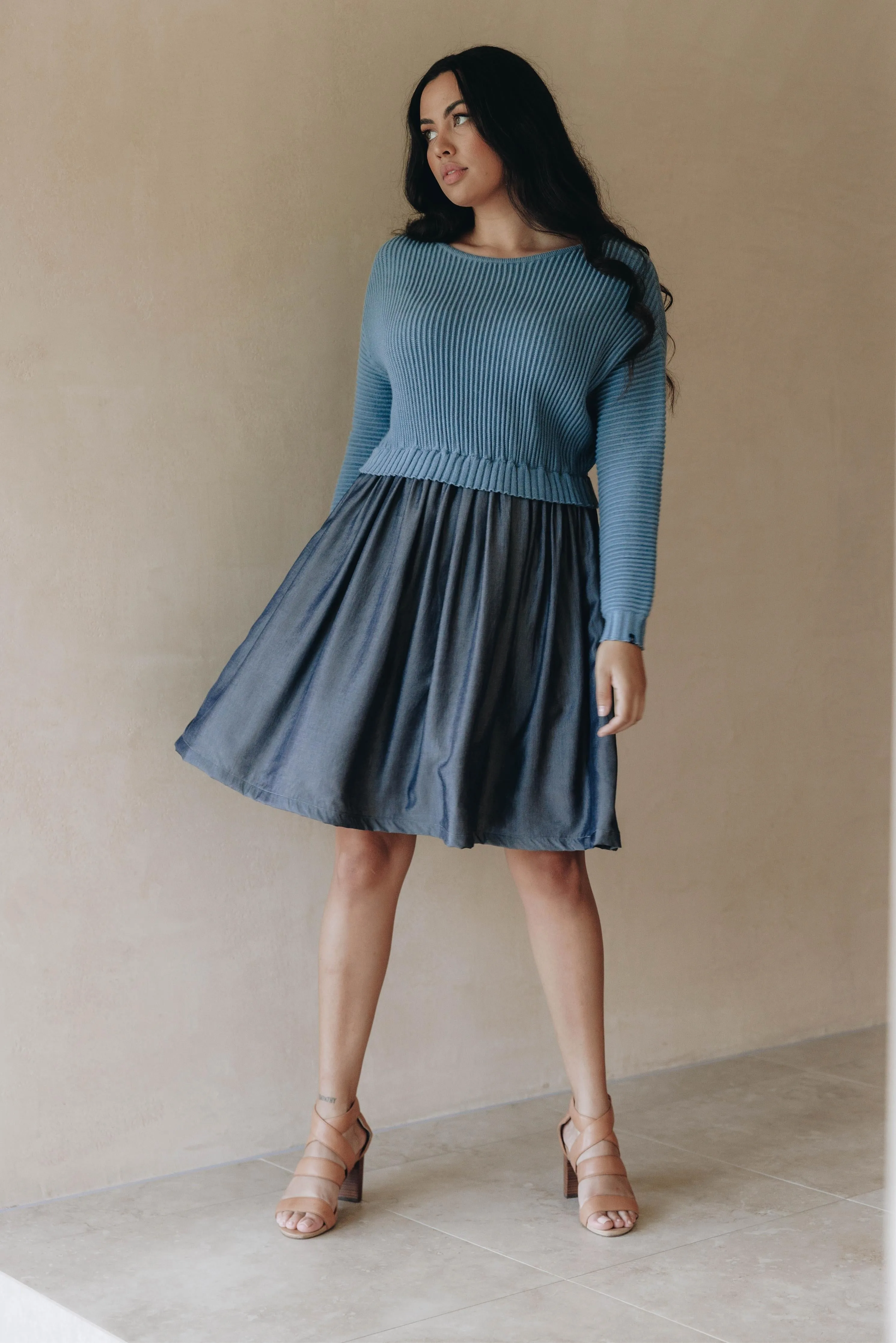 Lunar Knit Dress | Tourmaline | FINAL SALE