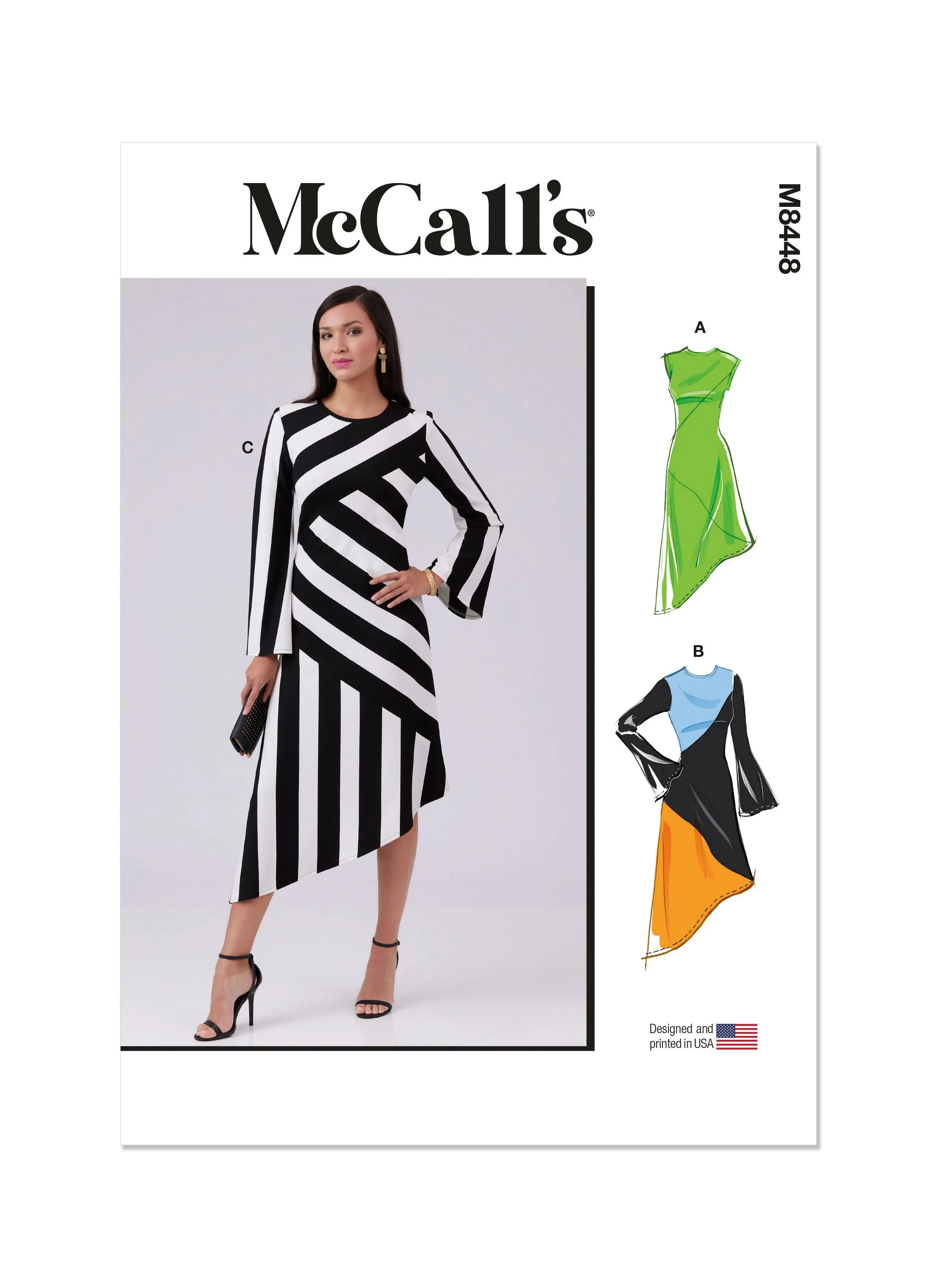 McCall's Pattern M8448 Misses' Dress