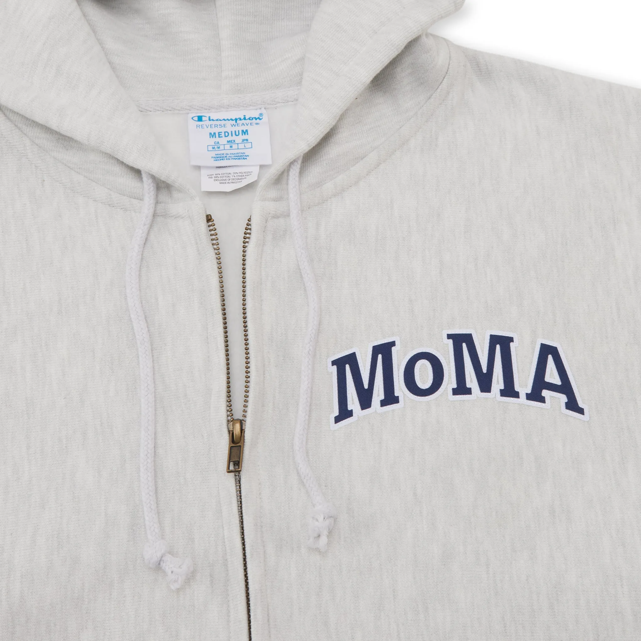 MoMA Champion Zip-Up Hoodie