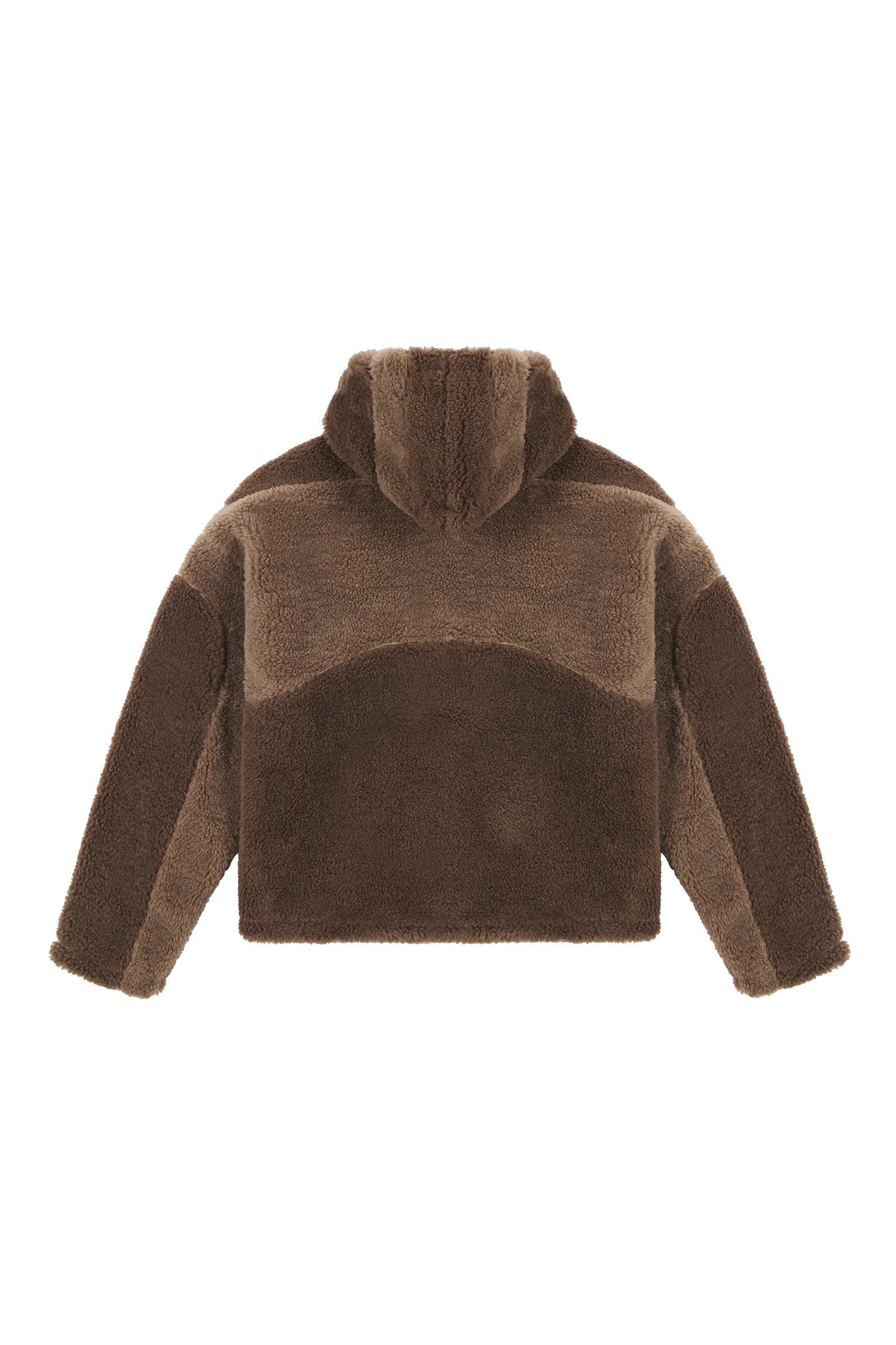 Mud Brown Basic Fleece Jacket