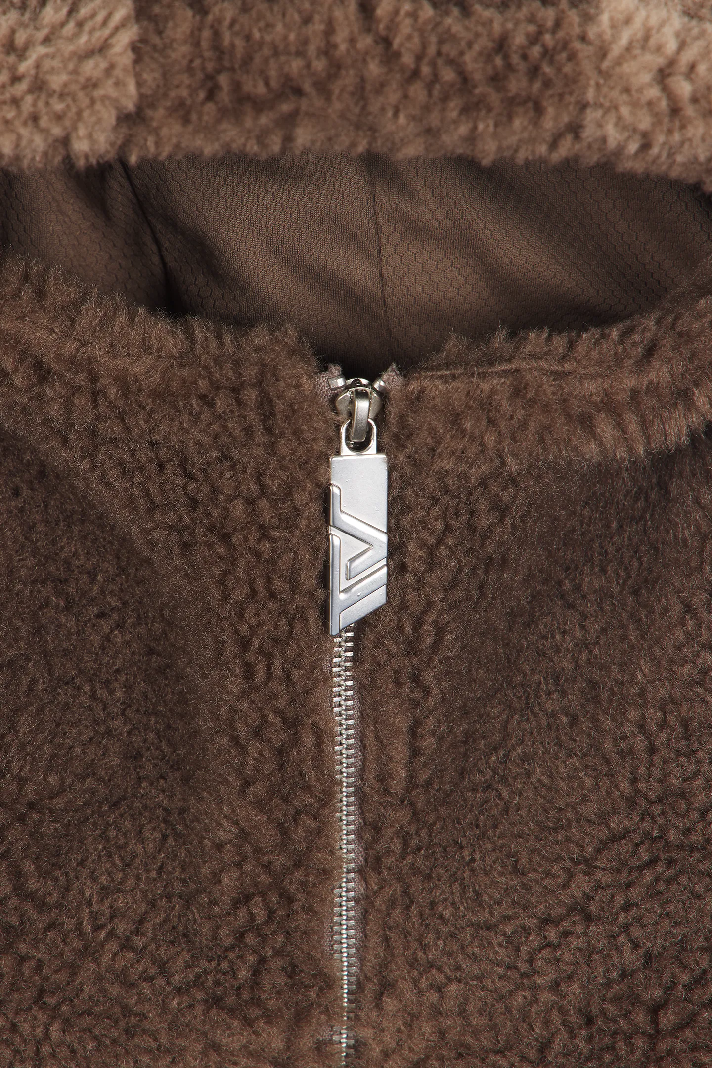 Mud Brown Basic Fleece Jacket