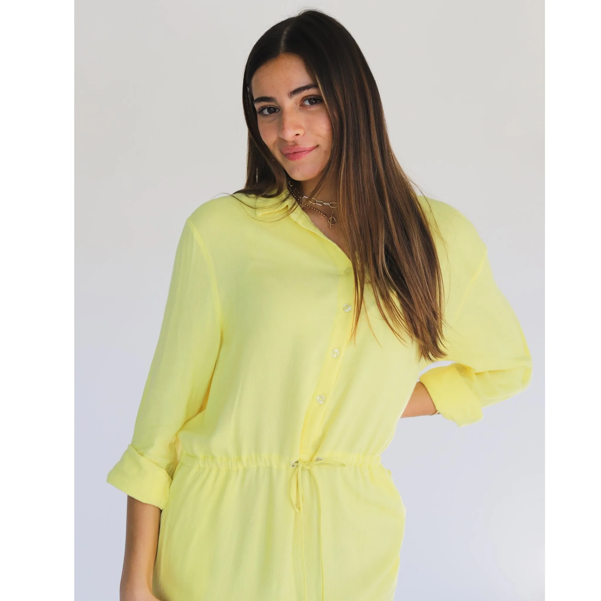 Myla Yellow Dress