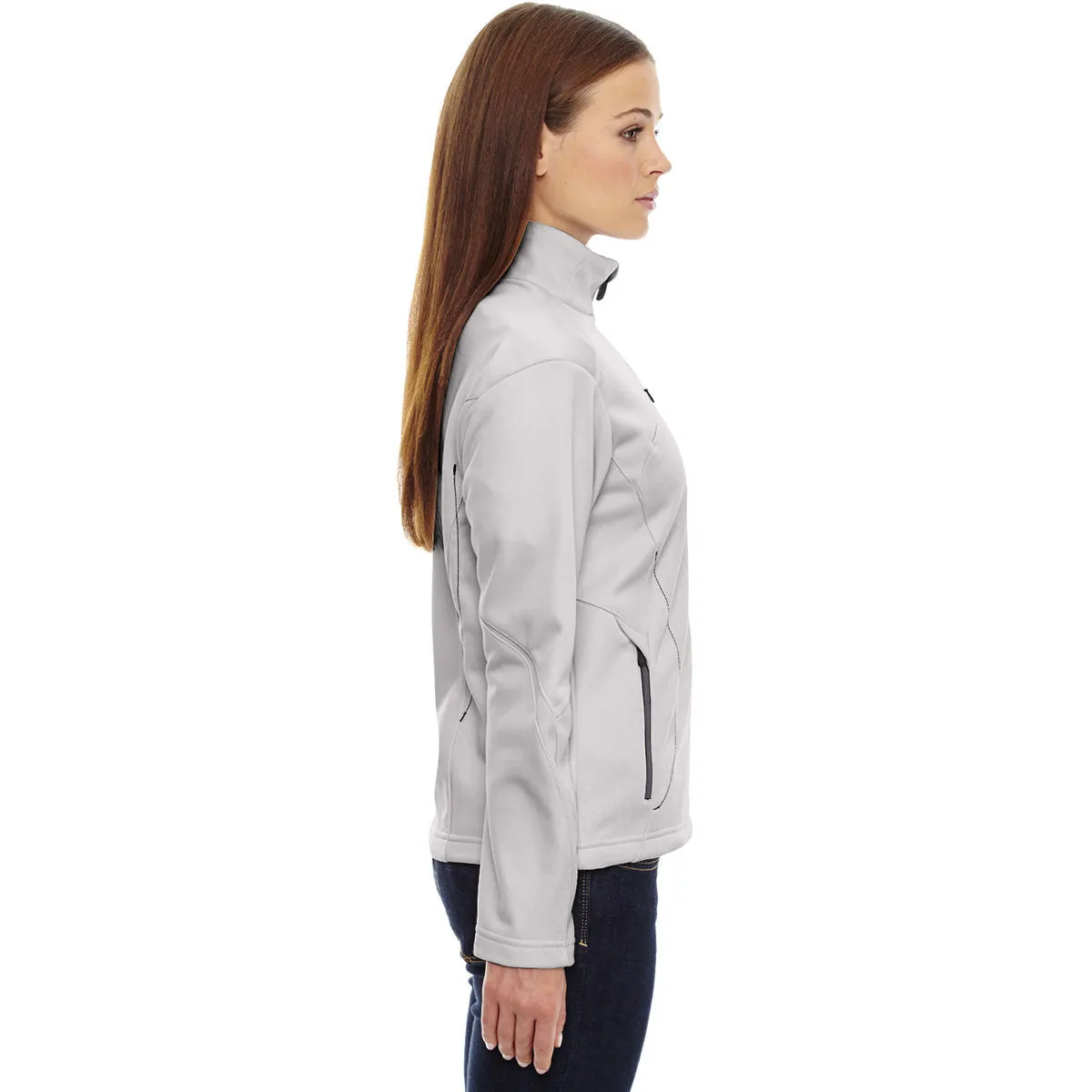 North End Women's Crystal Quartz Escape Bonded Fleece Jacket