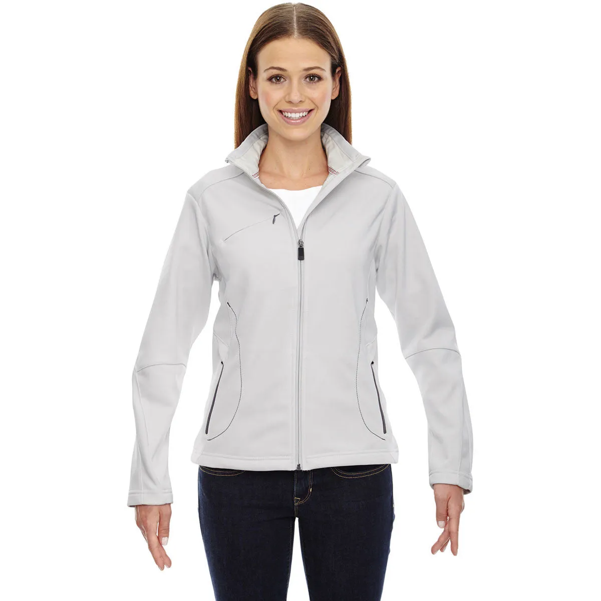 North End Women's Crystal Quartz Escape Bonded Fleece Jacket