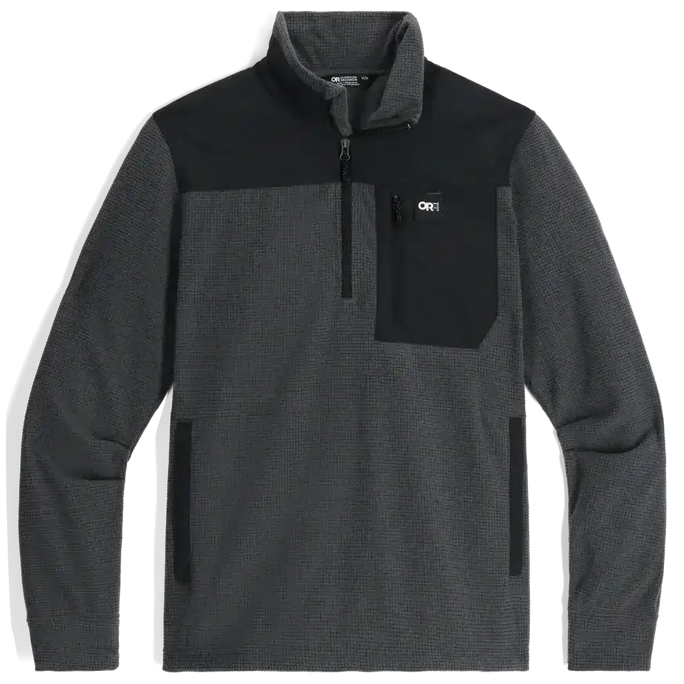 Outdoor Research Trail Mix Quarter Zip Mens Fleece Pullover