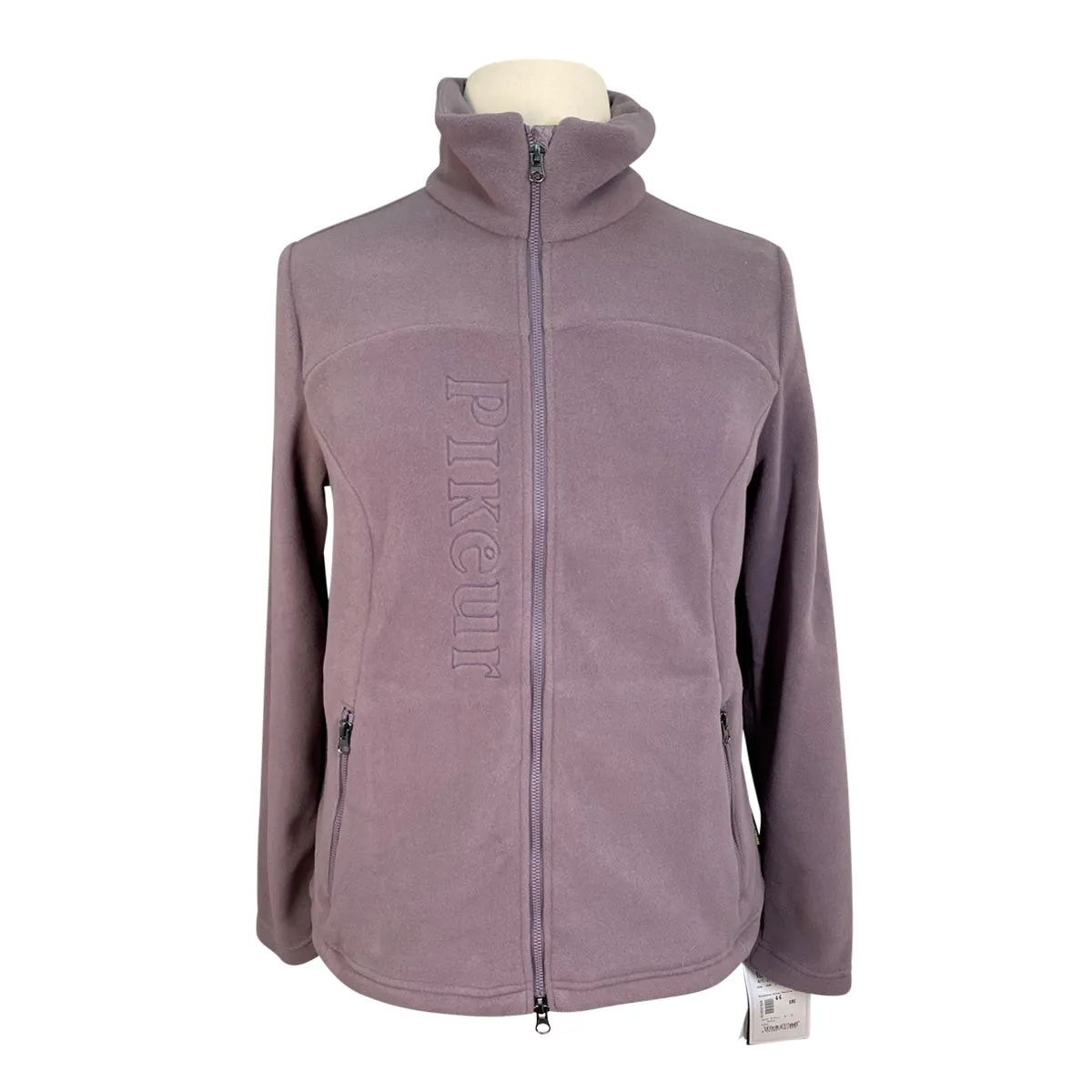 Pikeur 'Lola' Fleece Jacket in Purple Grey - Women's GE 46 (US XL)