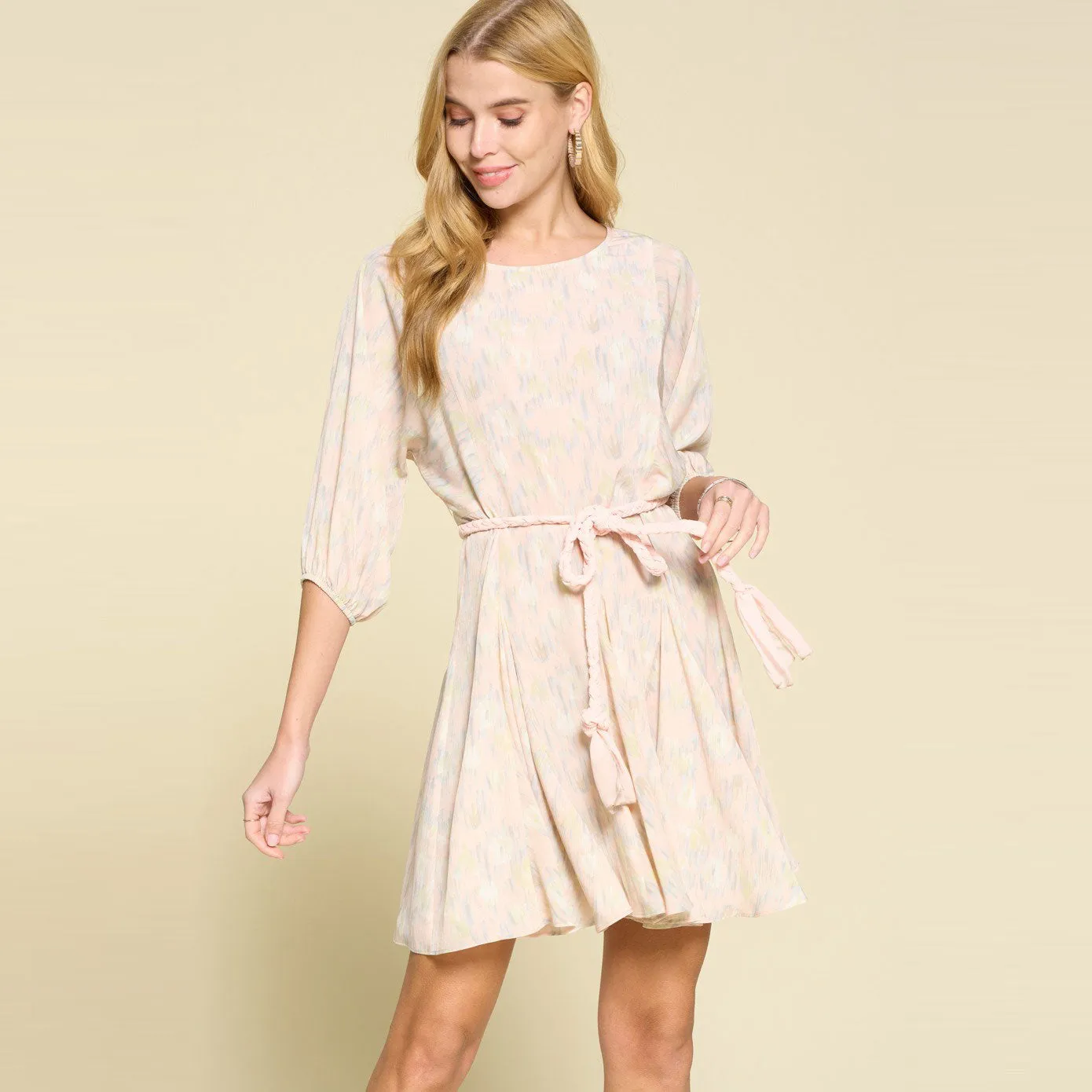 Pink Haze Swing Dress