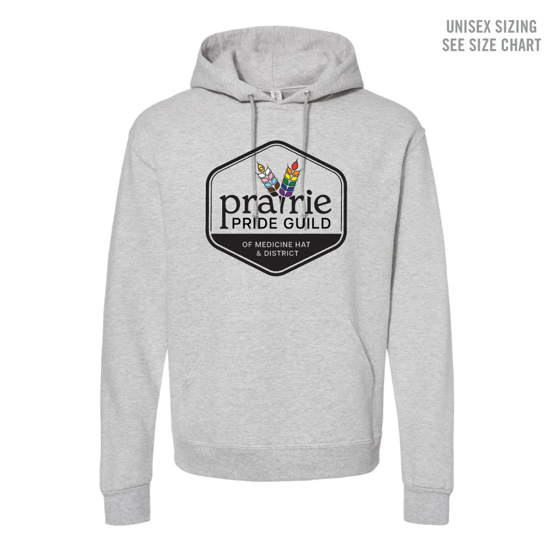 Prairie Pride Guild Light Logo Unisex Hoodie (PPGT004-996MR)