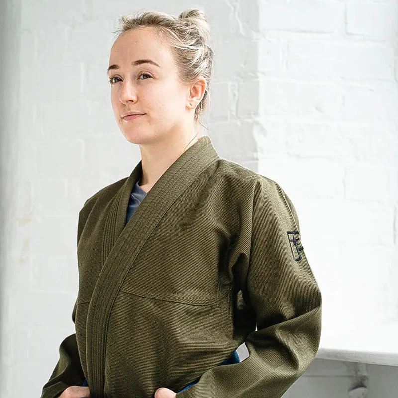 Progress Academy   Women's Kimono - Olive